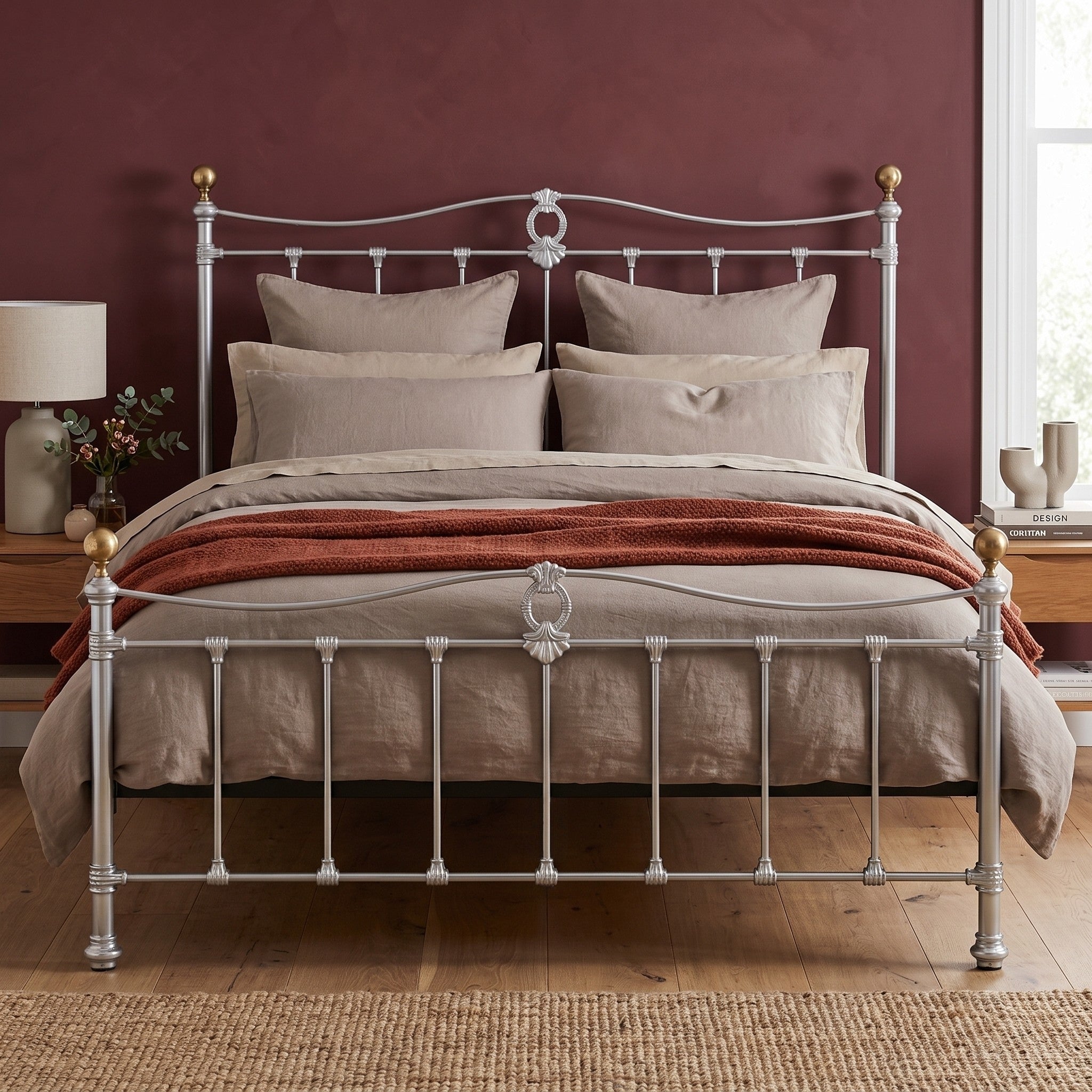Tully Cast Iron Bed Frame