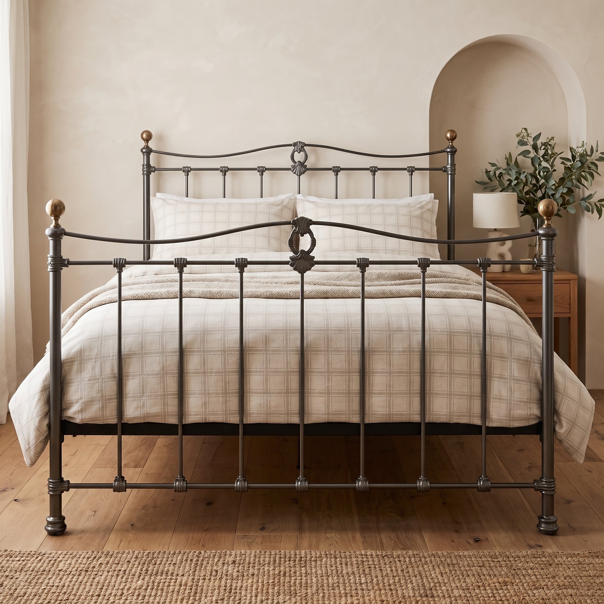 Tully Cast Iron Bed Frame