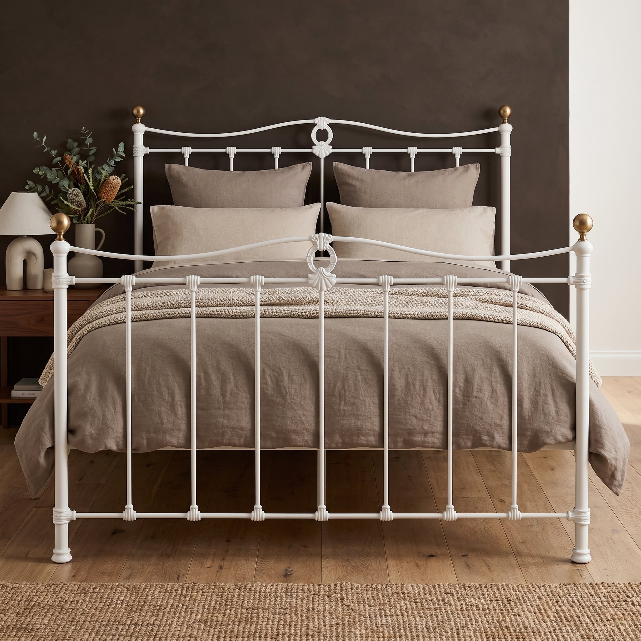 Tully Cast Iron Bed Frame