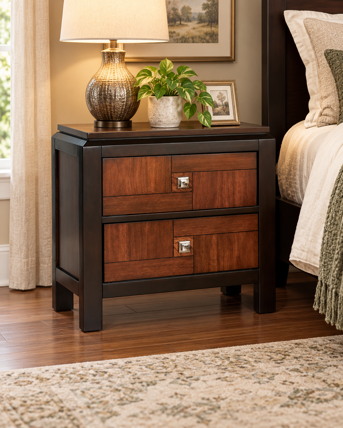 Patra Bedside Table
