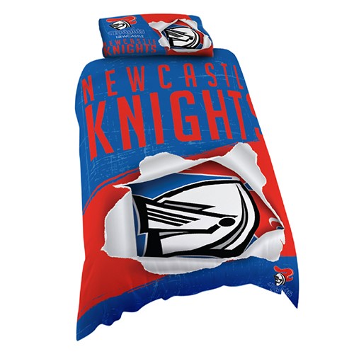 Newcastle Knights Quilt Cover