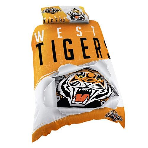Wests Tigers Quilt Cover