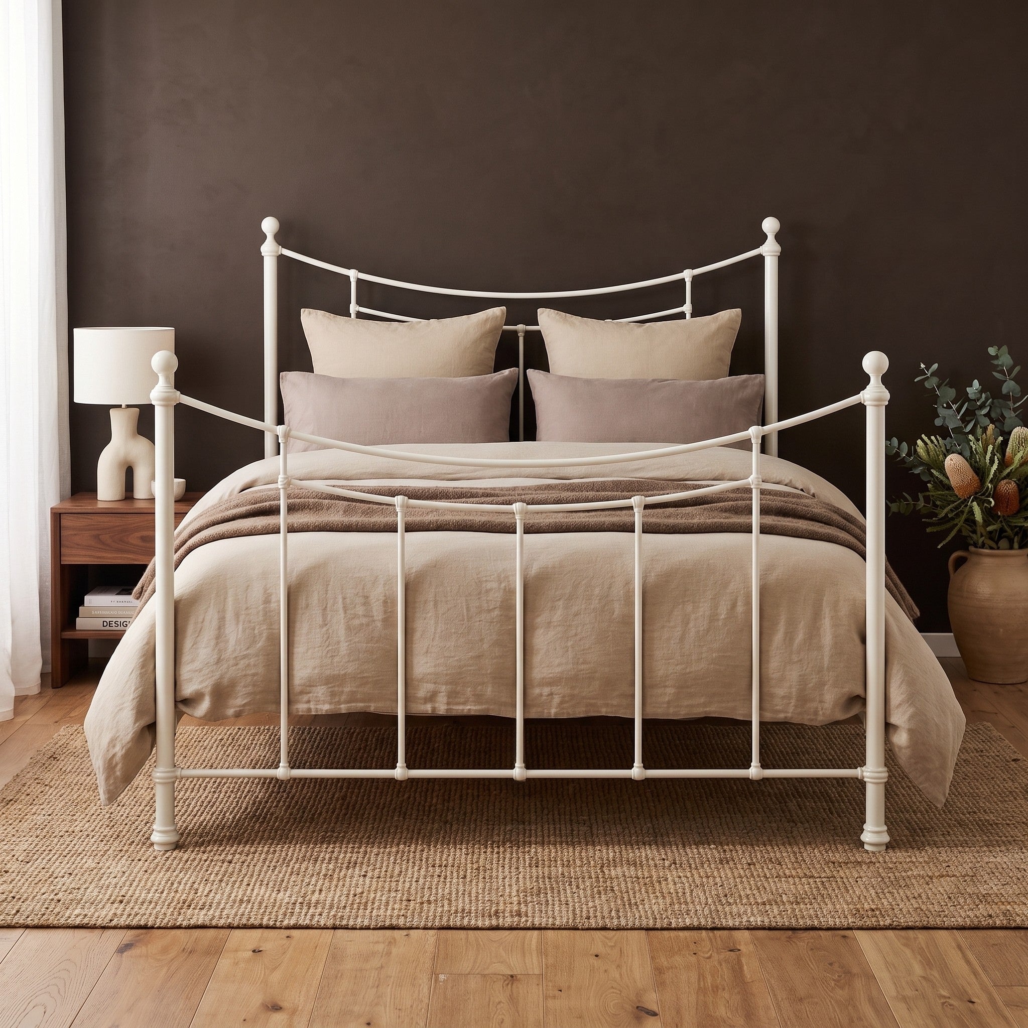 Winton Cast Iron Bed Frame