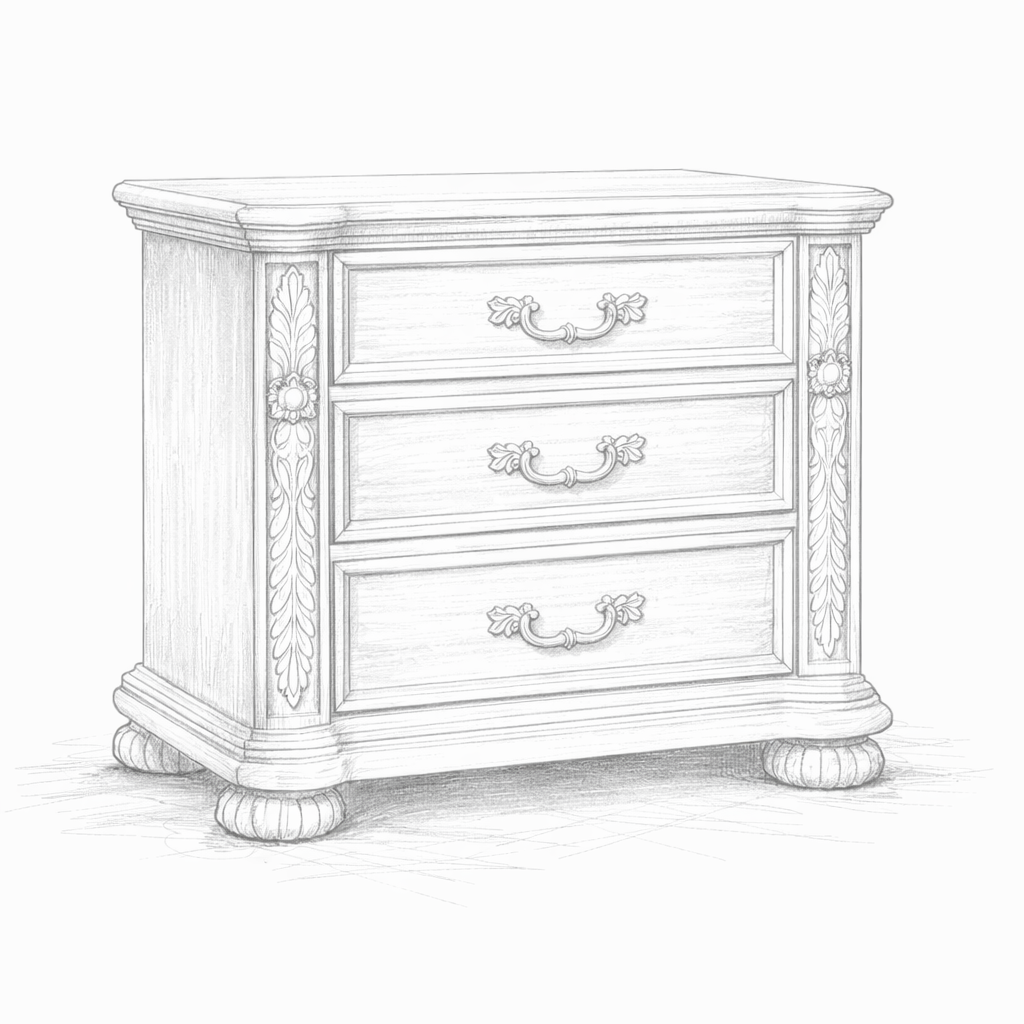 Arthur Bedside Table