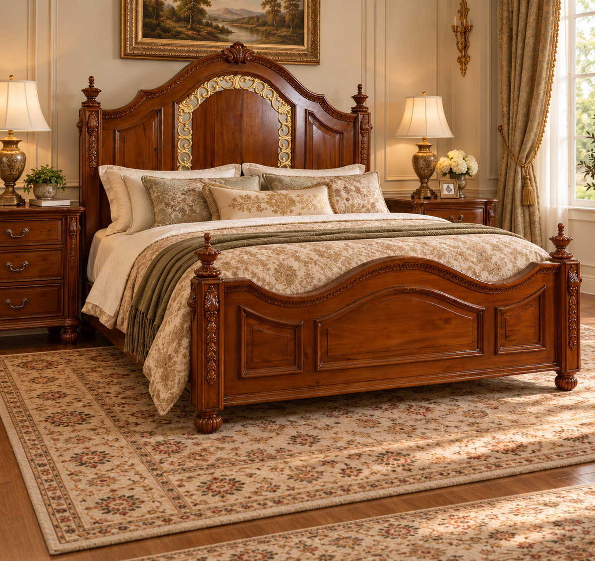 Arthur Wood Bed Frame