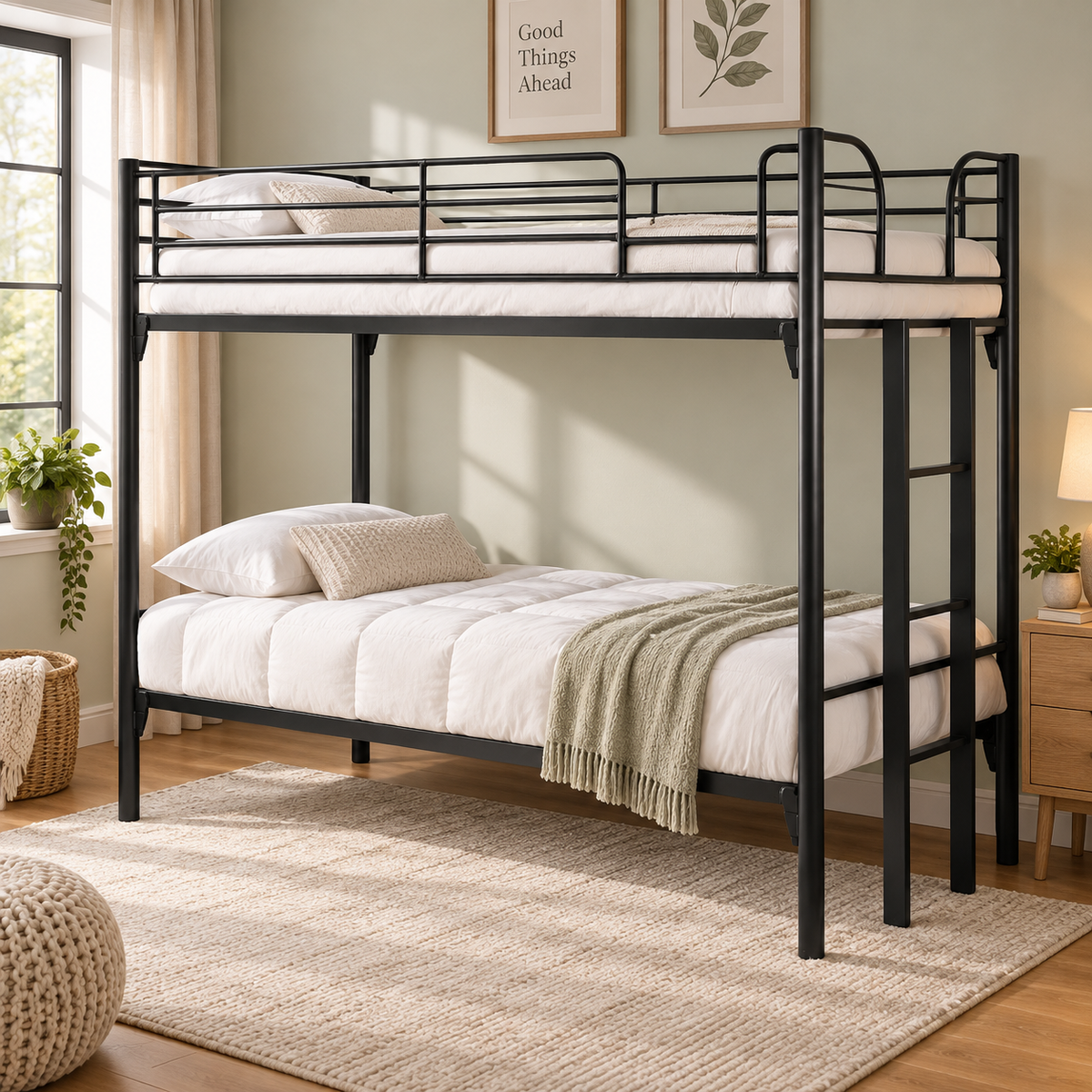 Ashton Metal Bunk Bed