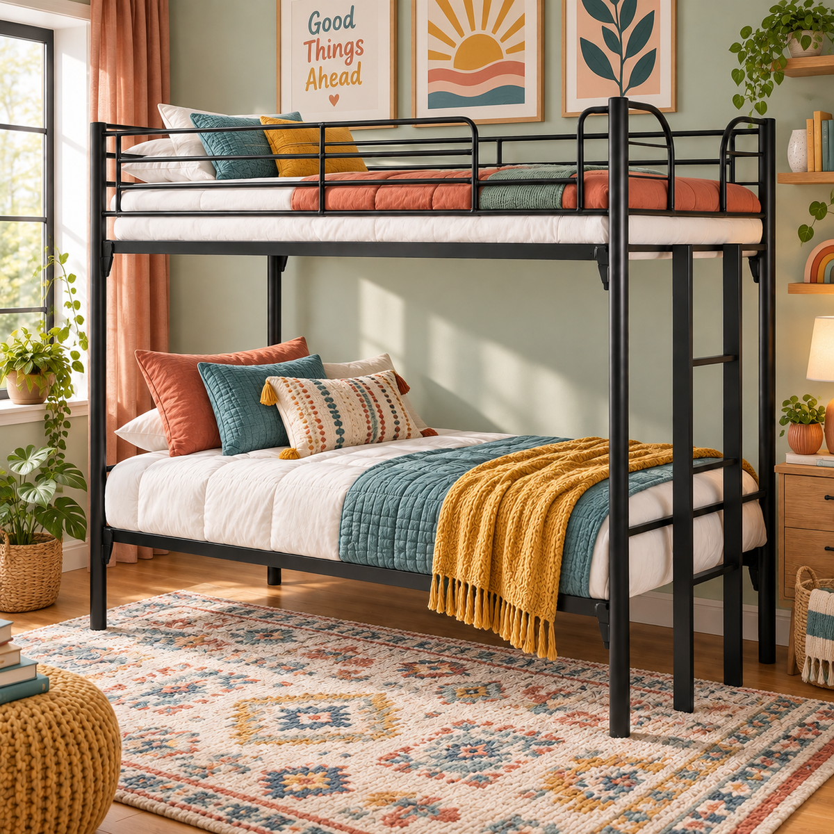 Ashton Metal Bunk Bed