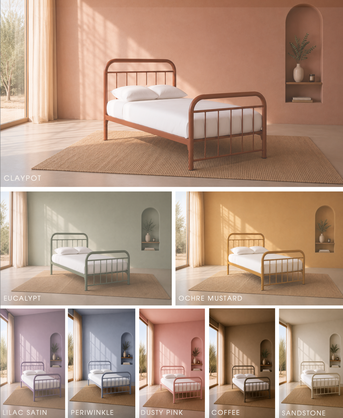 Maddox Metal Bed Frame