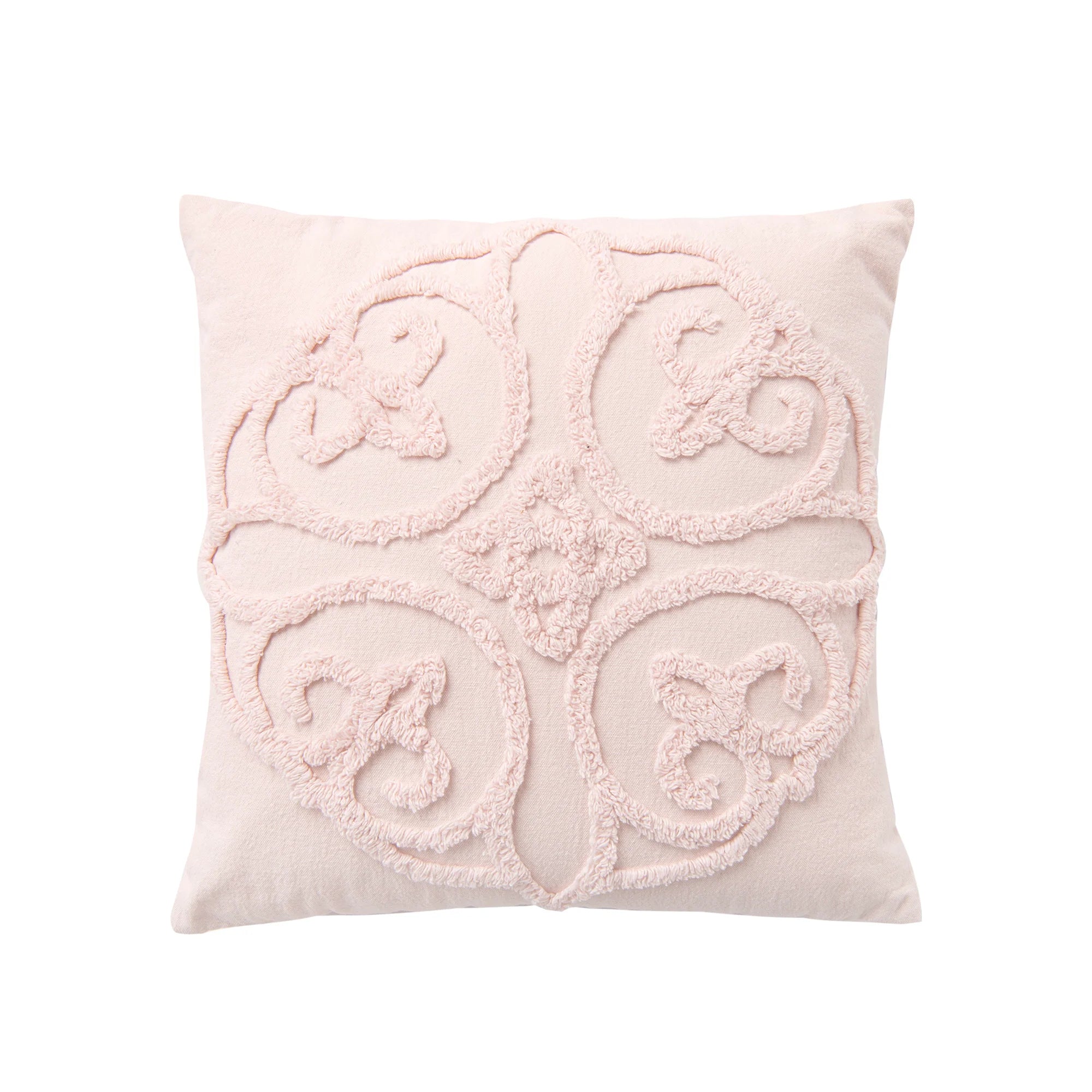 Ella Square Cushion Blush