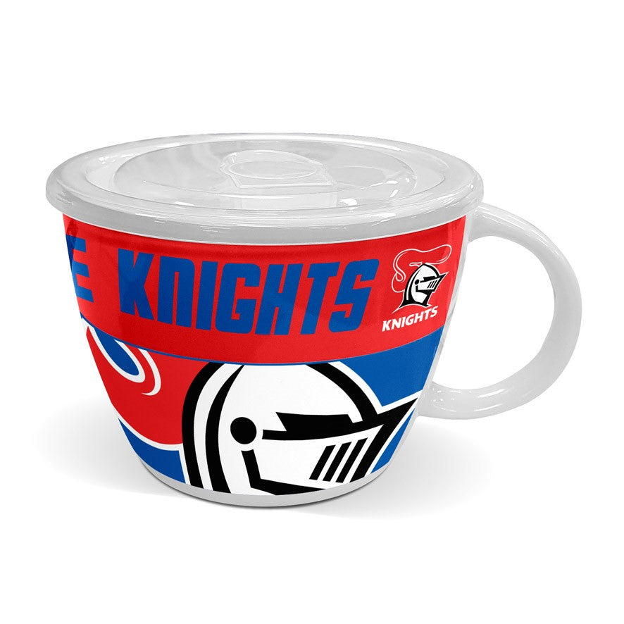 Newcastle Knights Soup Mug With Lid