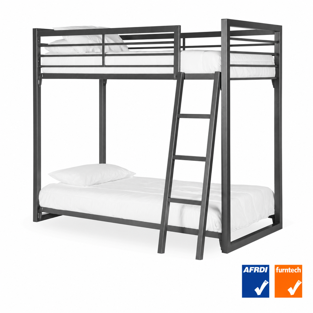 Nash Metal Low Rider Bunk Bed