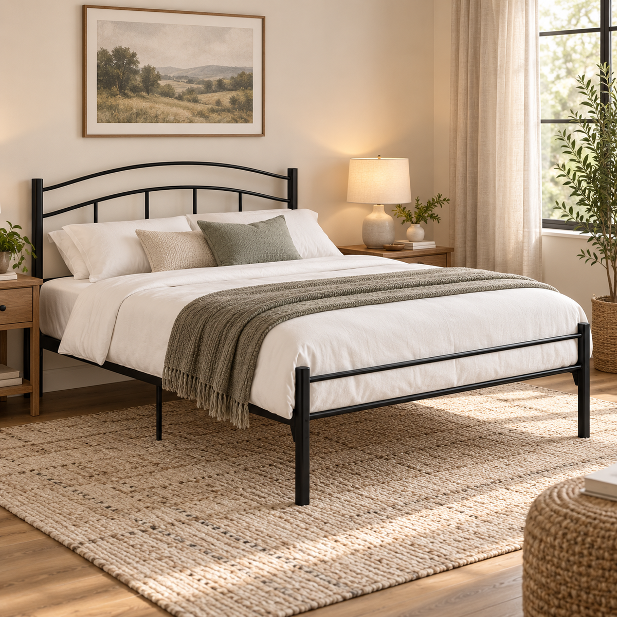Nelson Metal Bed Frame