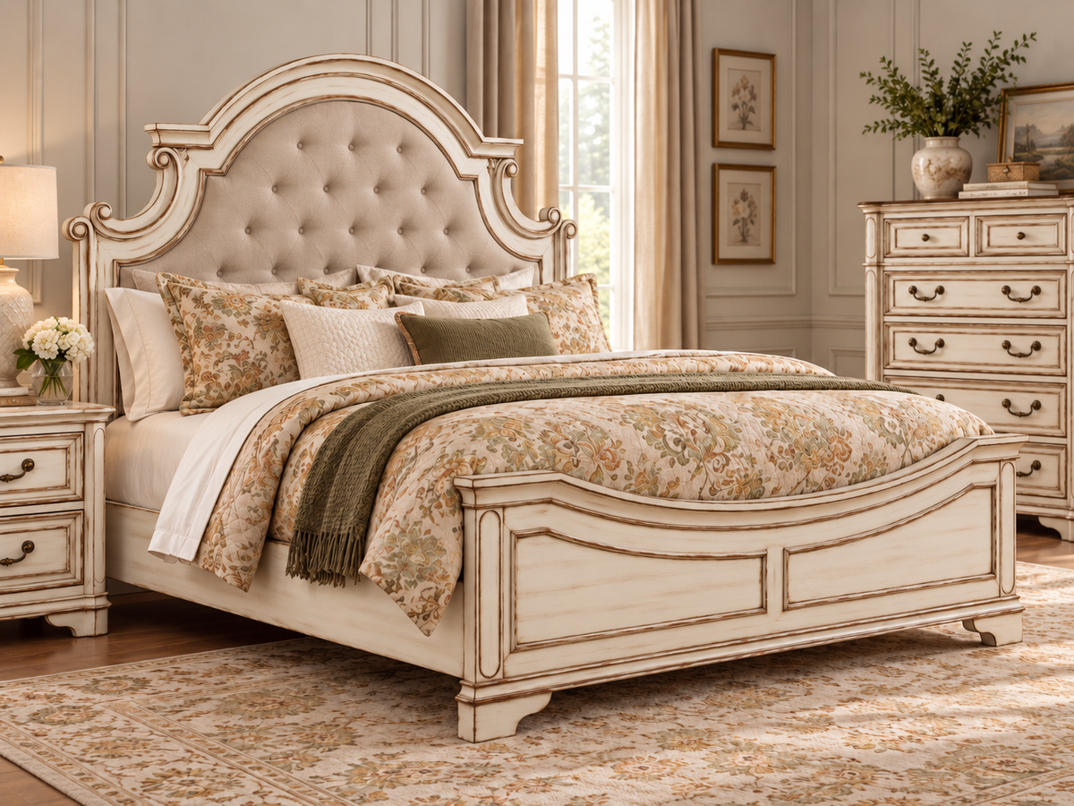 Pembroke Wood Bed Frame