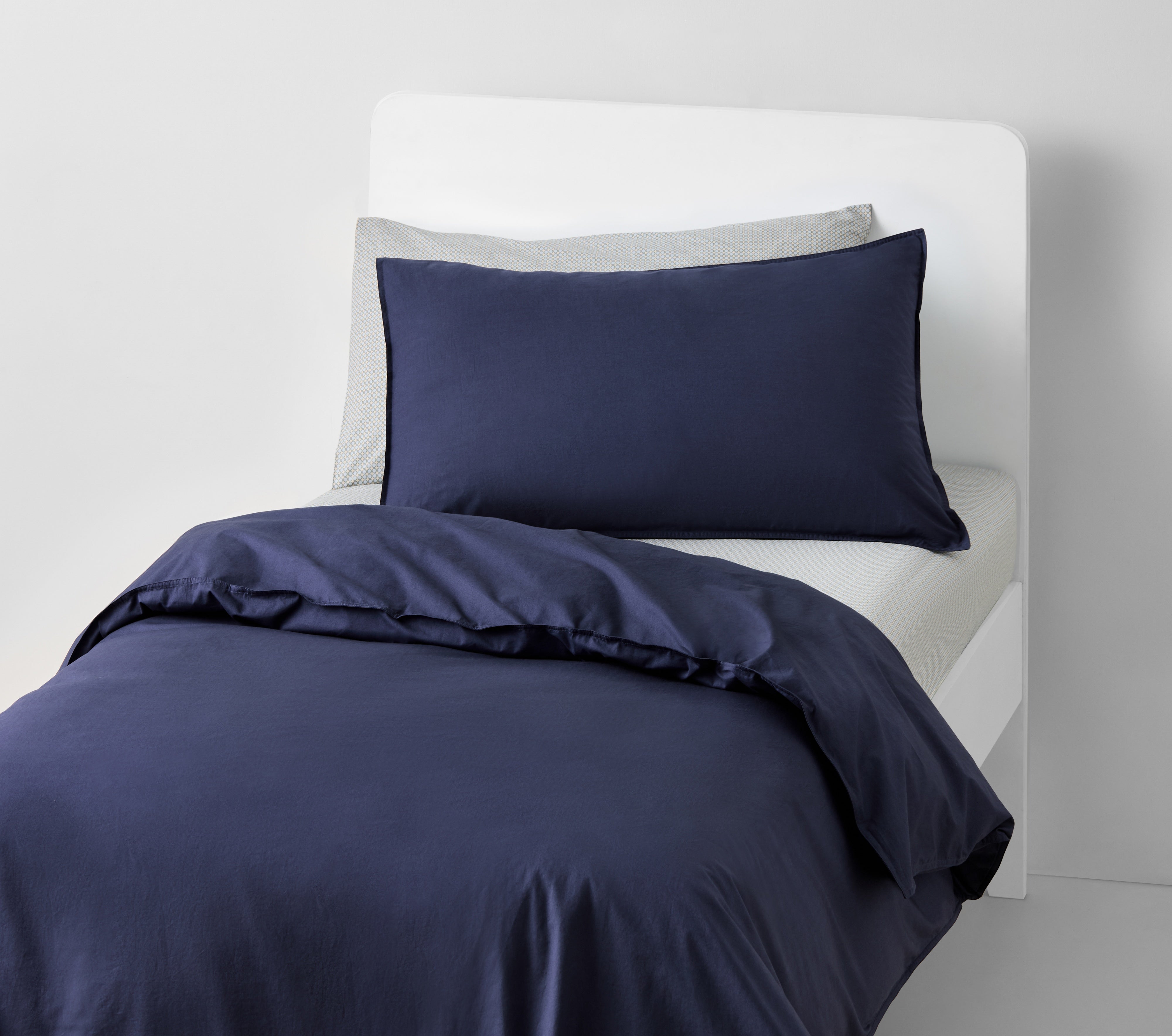Bayley Washed Percale Quilt Cover Set