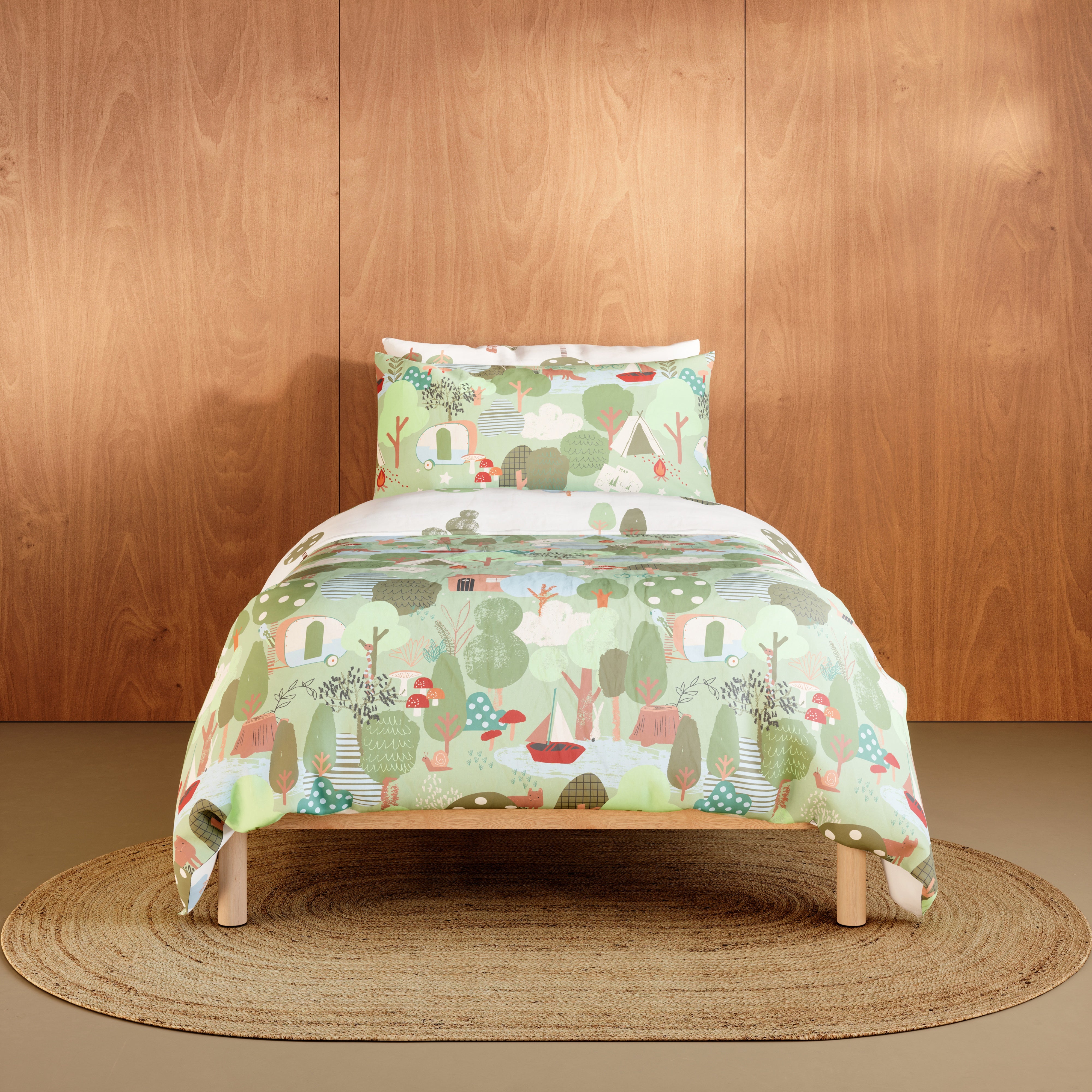 Little Camper Kids Quilt Cover Set