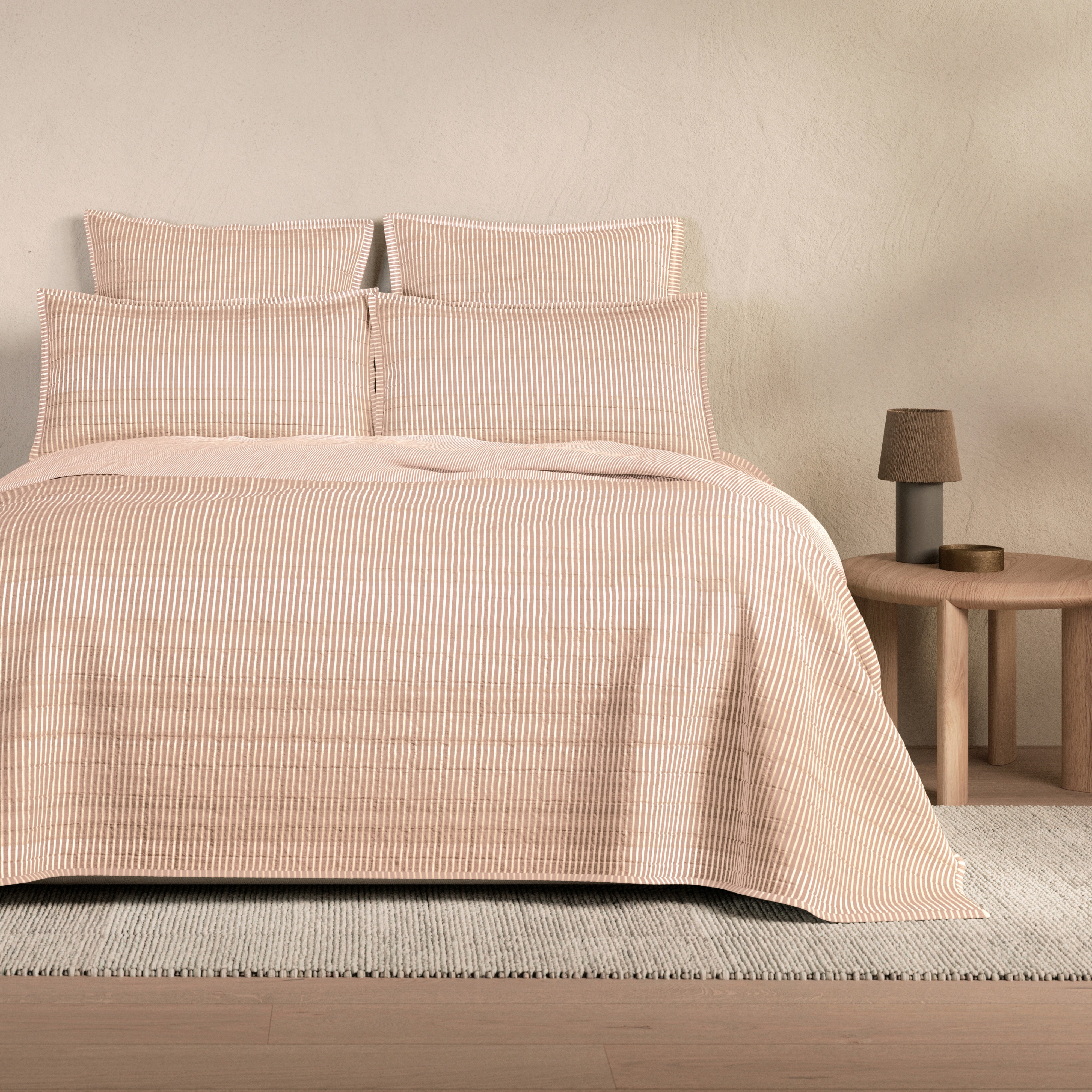 Reilly Stripe Duo Bed Cover