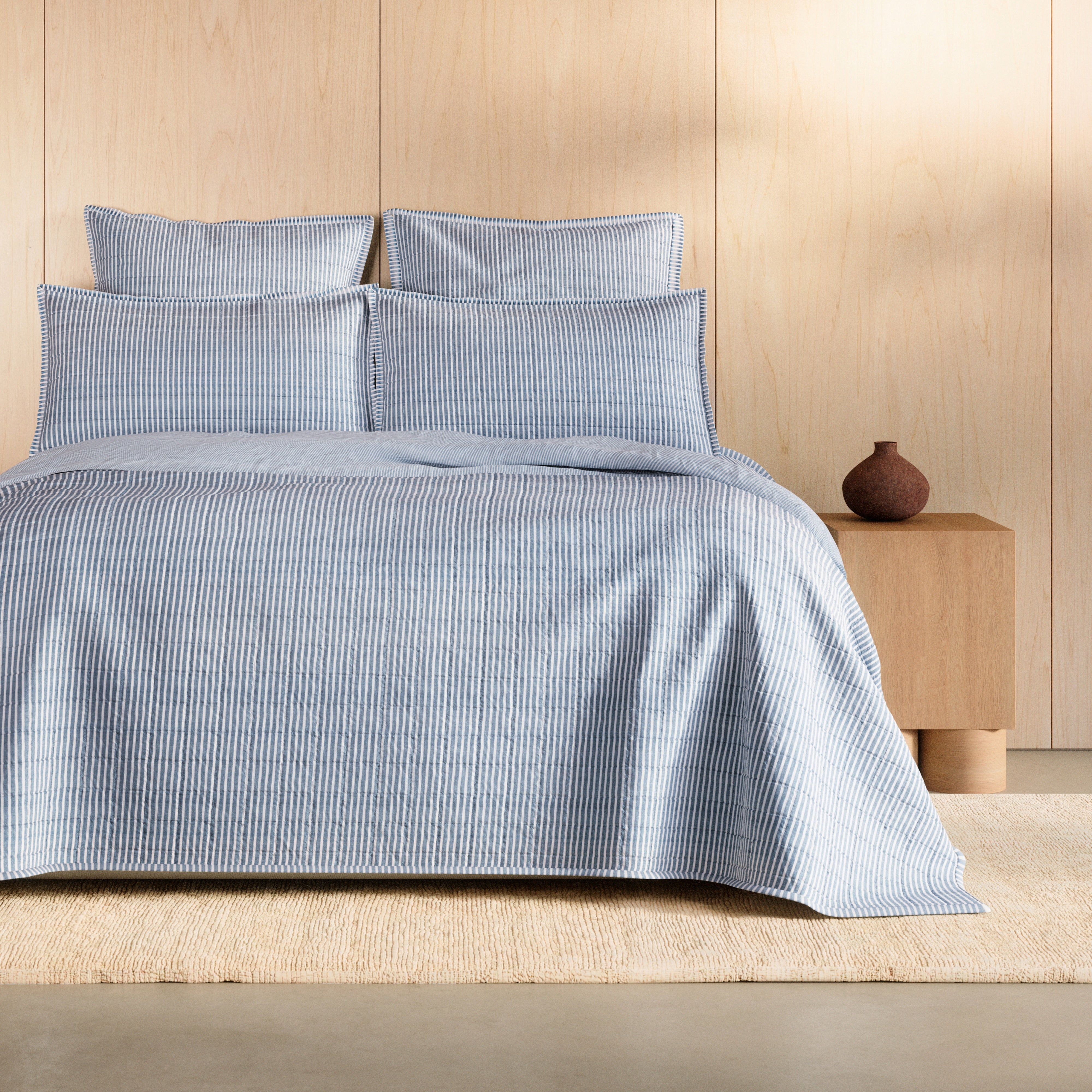Reilly Stripe Duo Bed Cover