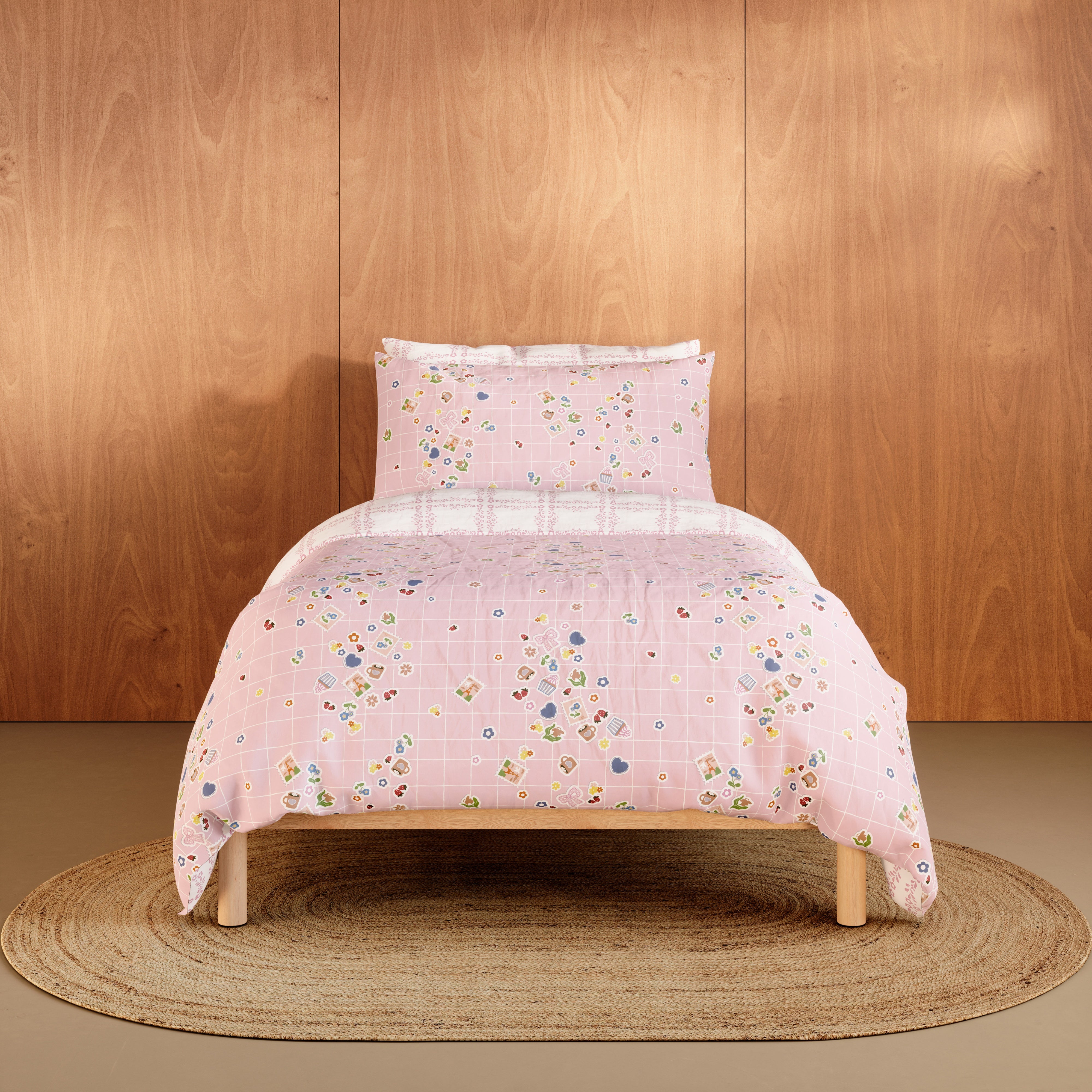 Stickerland Kids Quilt Cover Set