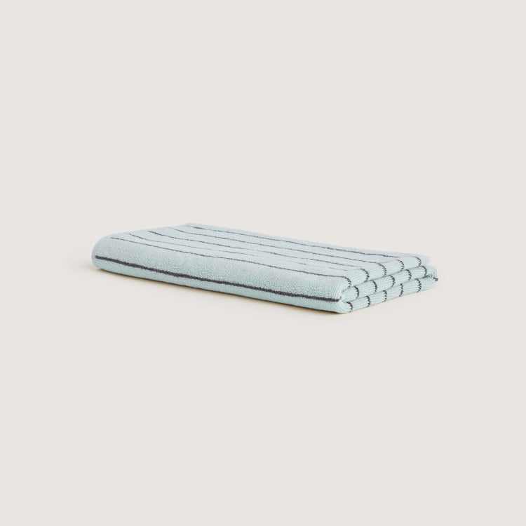 Aven Australian Cotton Stripe Bath Mat