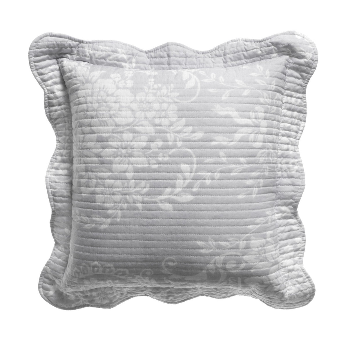 Florence Square Cushion Grey