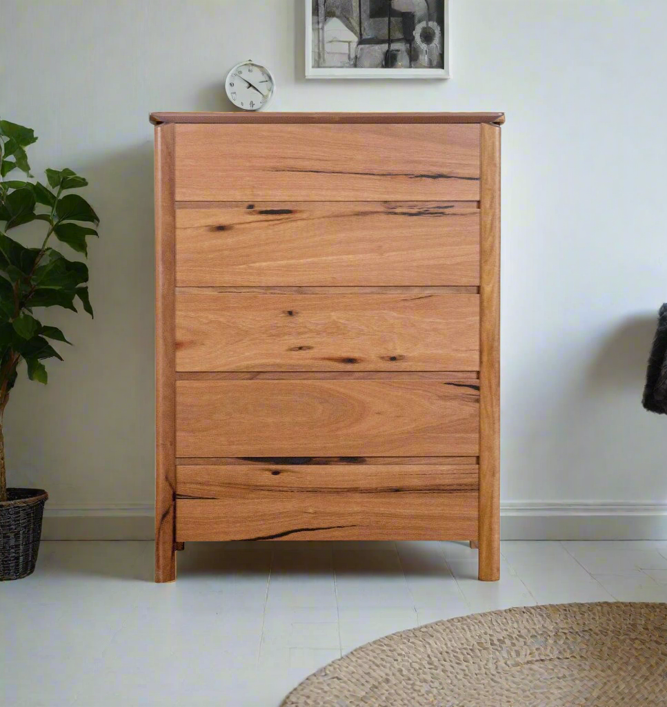 Armidale 5 Drawer Tallboy