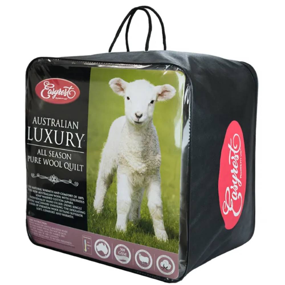Luxury Pure Wool Summer Quilt