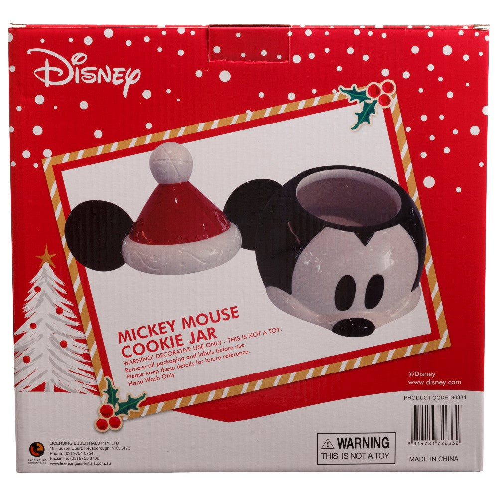 Mickey Mouse Head Cookie Jar