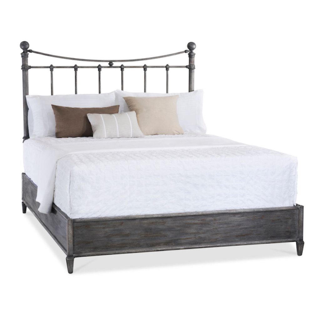 Quati Cast Iron Bed Frame with Surround Frame