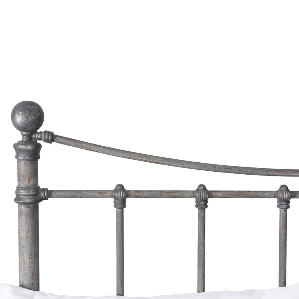 Quati Cast Iron Bed Frame with Surround Frame