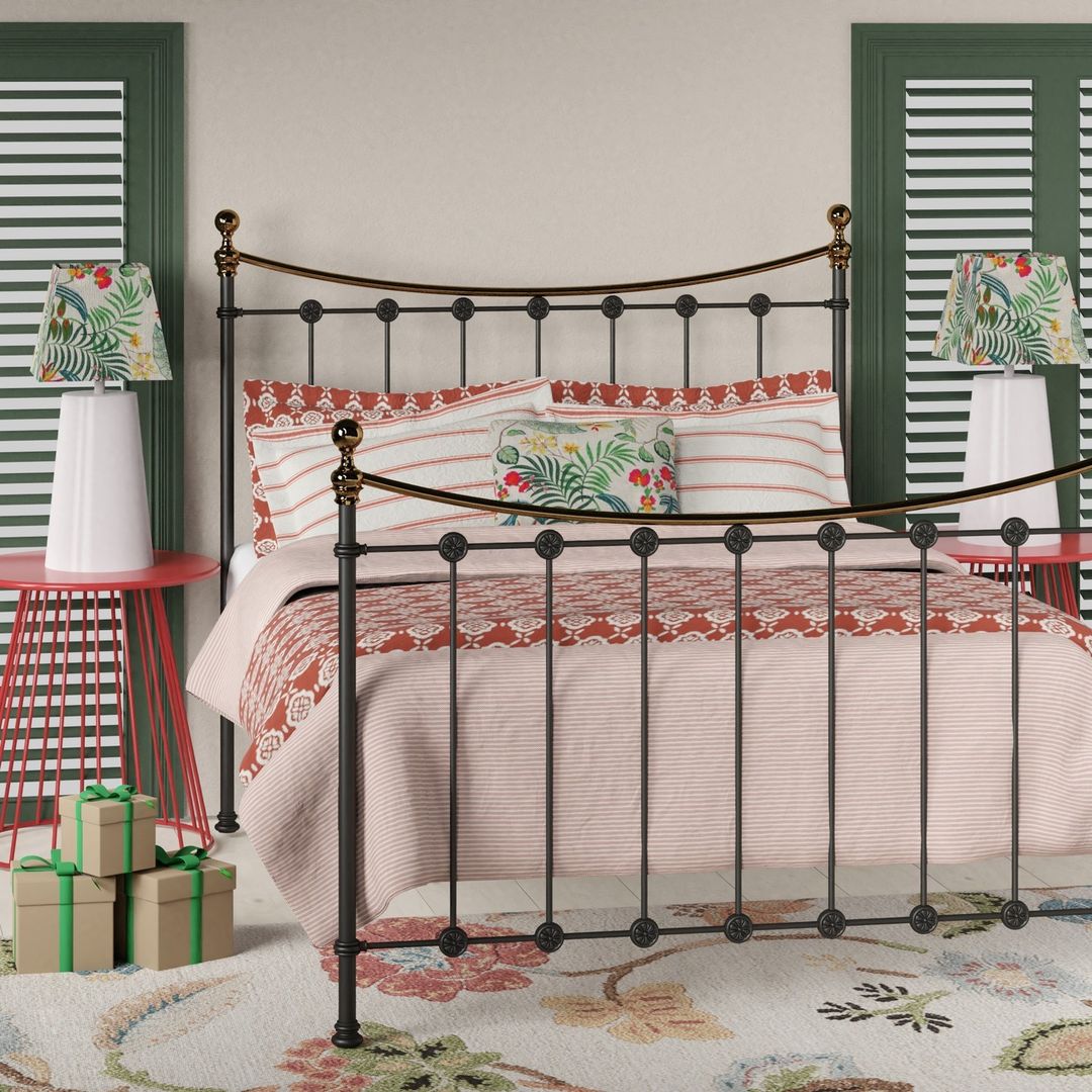 Carrum Cast Iron Bed Frame