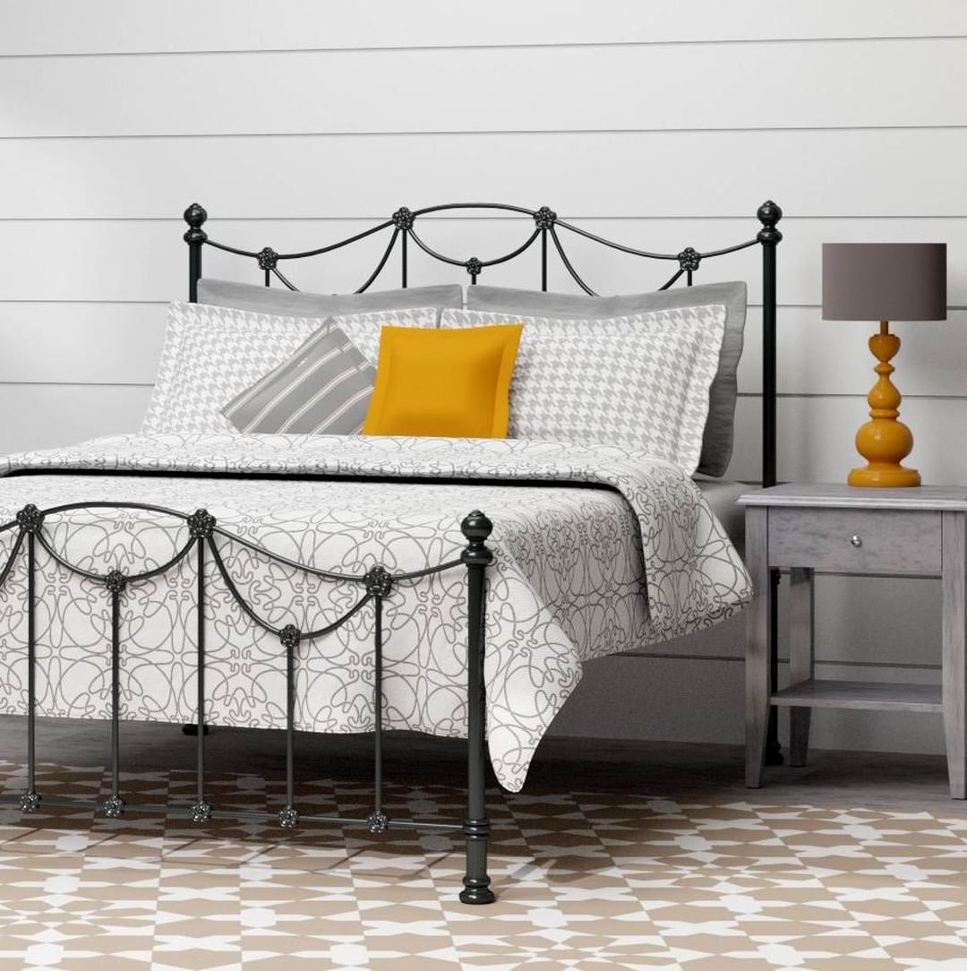 Carlton Cast Iron Bed Frame with Low Foot