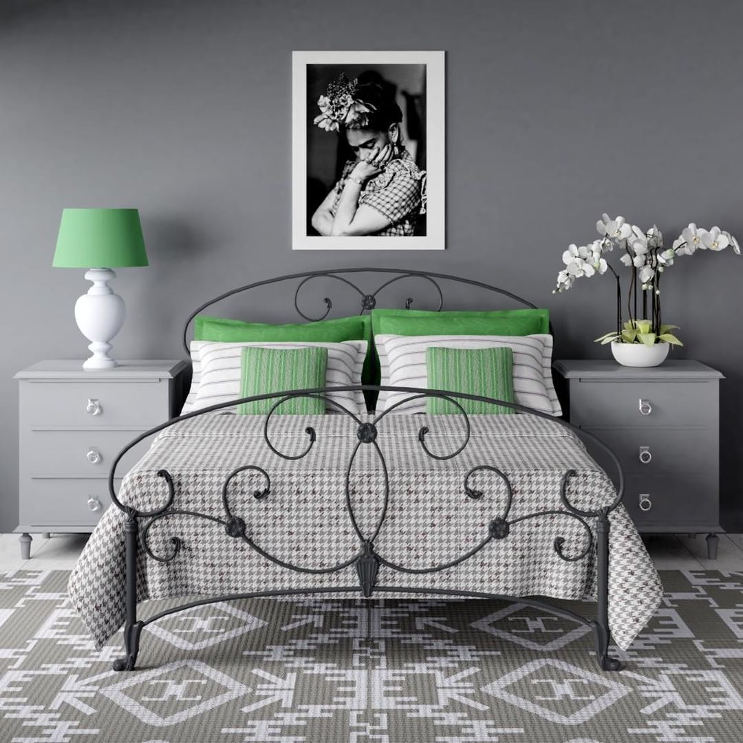 Aroona Cast Iron Bed Frame