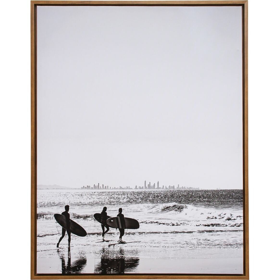 Afternoon Surf Print on Canvas