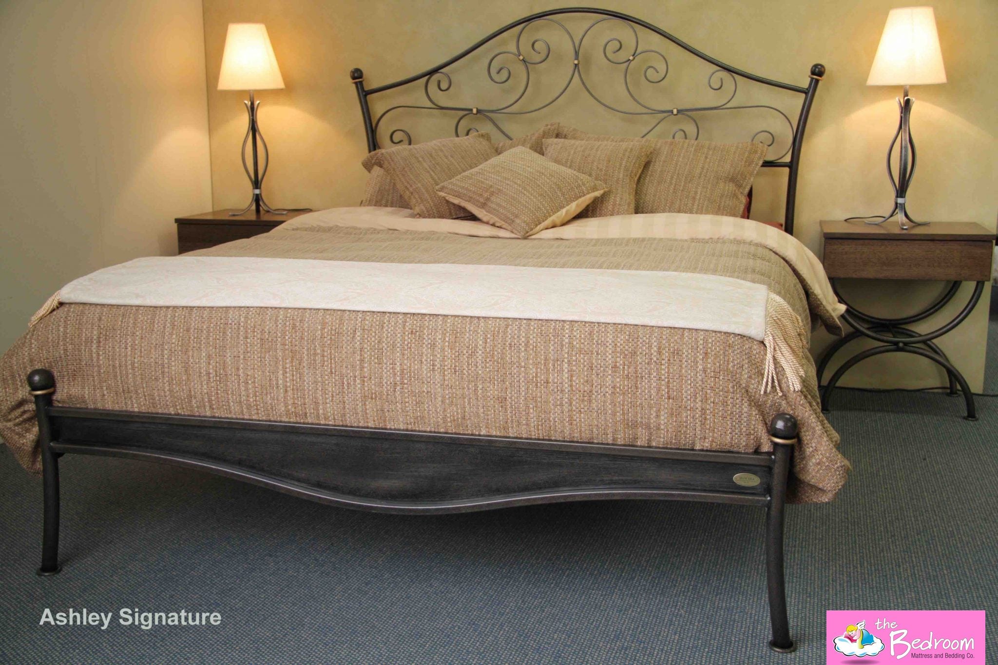 Ashley Metal Bed Frame - Low Foot