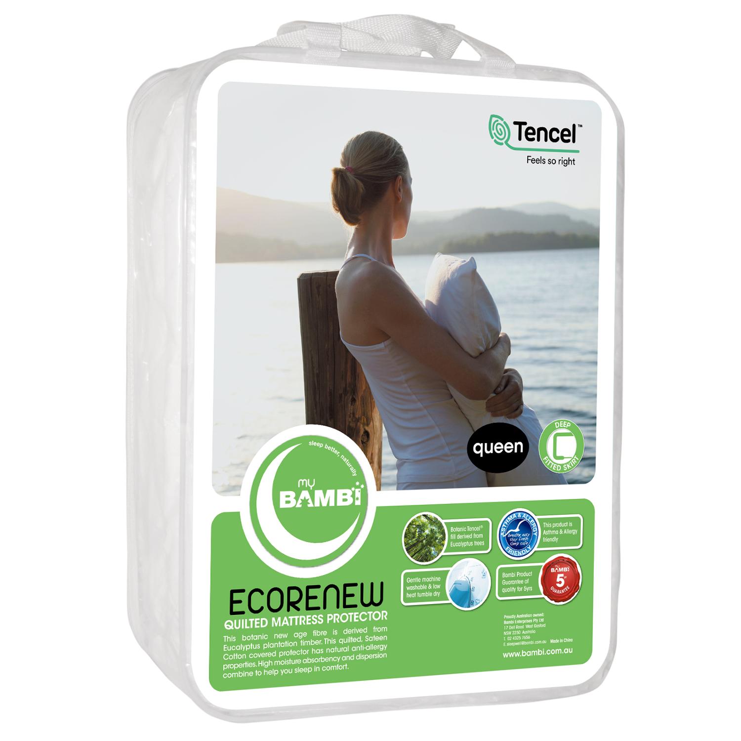 Bambi Ecorenew Tencel Mattress Protector Mattress Protectors