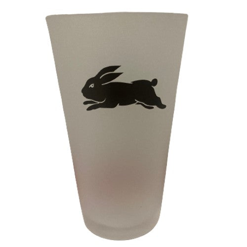 South Sydney Rabbitohs Frosted Glass