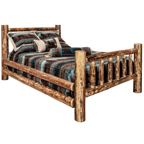 Glacier Country Wood Bed Frame