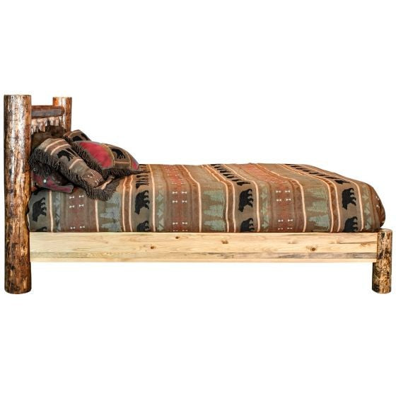 Glacier Country Wood Bed Frame Low Foot