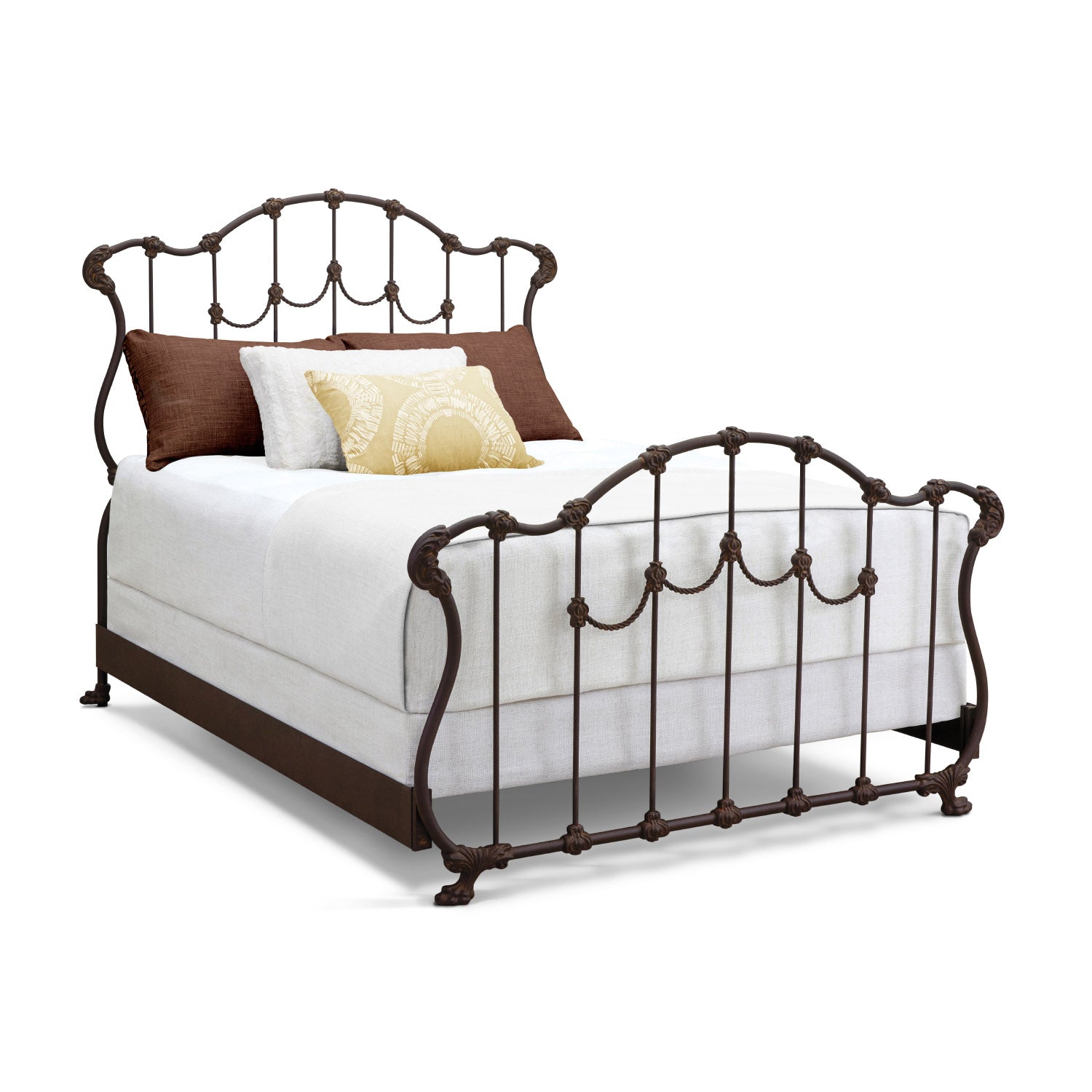 Hamilton Cast Iron Bed Frame