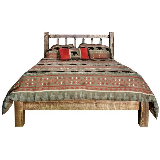 Homestead Wood Bed Frame Low Foot