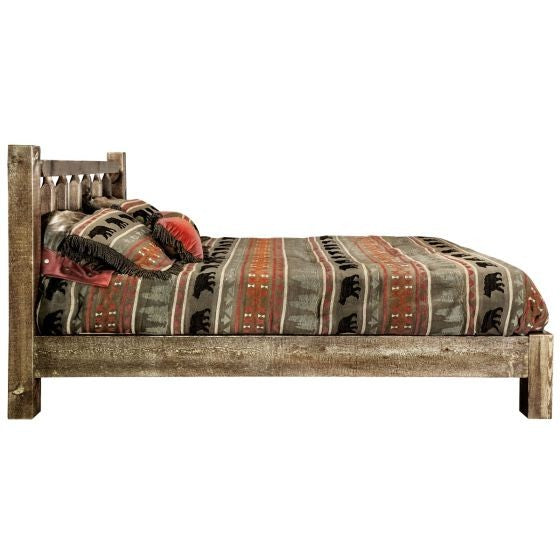 Homestead Wood Bed Frame Low Foot
