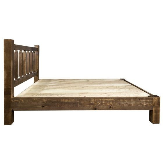 Homestead Wood Bed Frame Low Foot