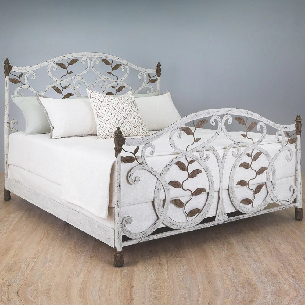 Laurel Cast Iron Bed Frame