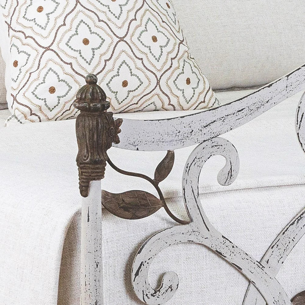 Laurel Cast Iron Bed Frame