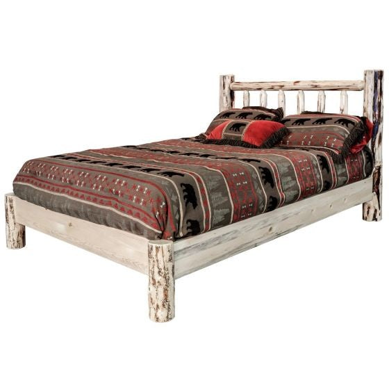 Montana Wood Bed Frame Low Foot