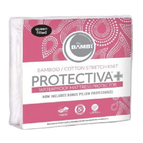 Bambi Protectiva Cotton/Bamboo Stretch Knit Mattress Protector