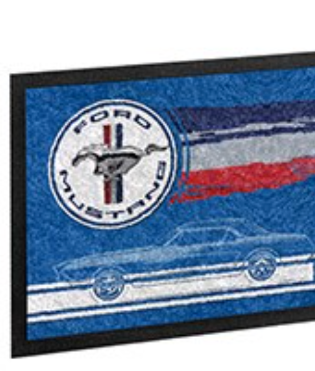 Ford Mustang Logo Bar Runner