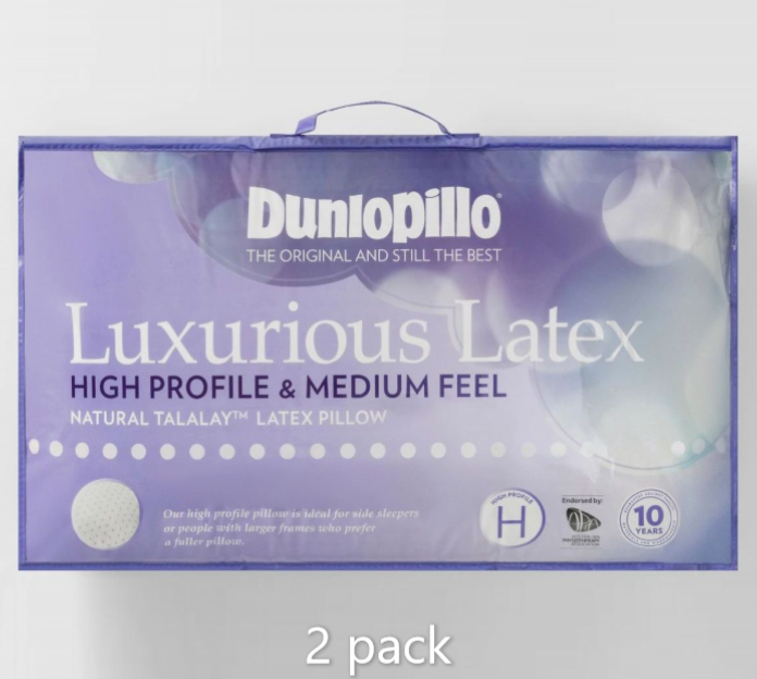 Buy dunlopillo luxurious latex classic best sale