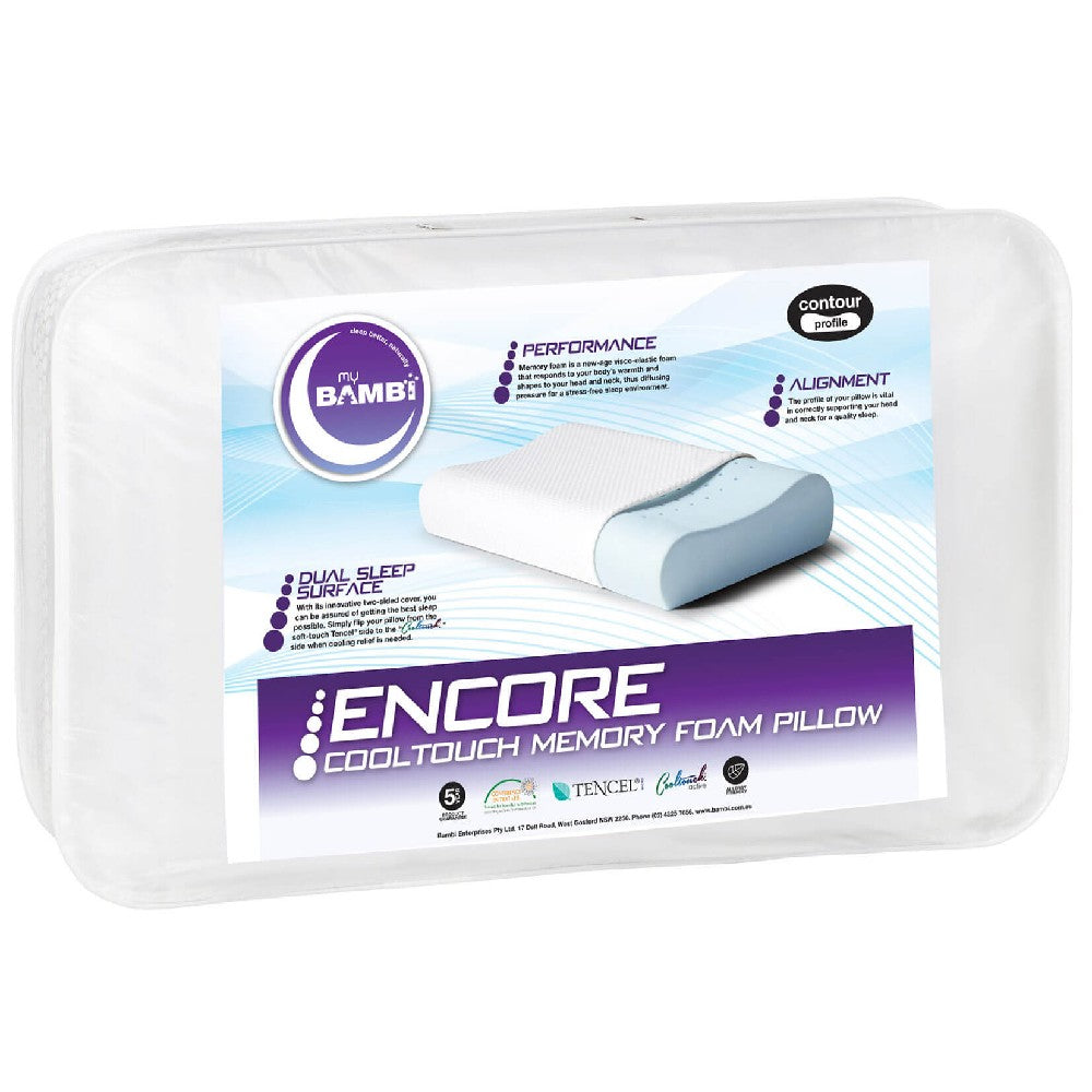 Encore Cooltouch Memory Foam Pillow