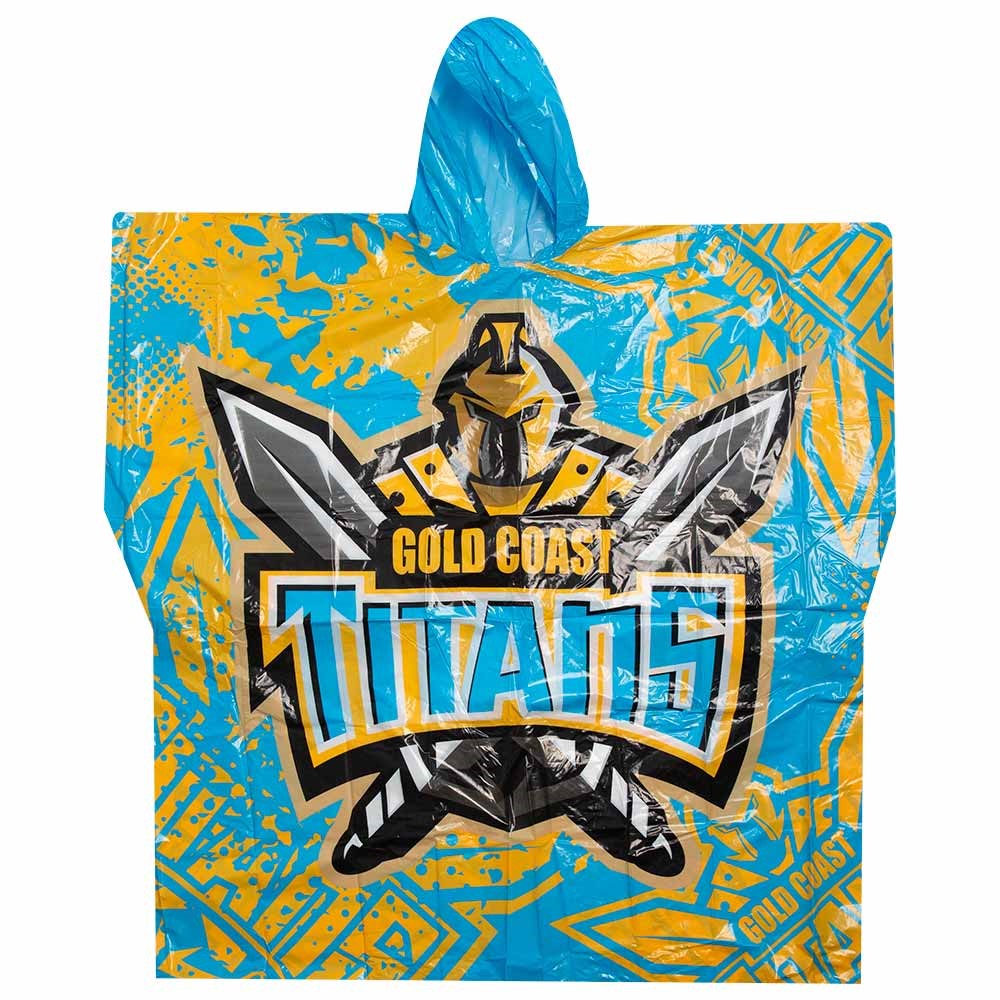 Gold Coast Titans Full Print Poncho